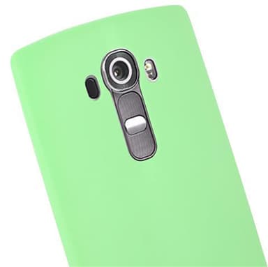 LG G4 / G4 PLUS silikondeksel cover (grønn)