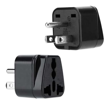 4x Socket Adapter Reise Plug Converter (type b)