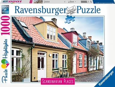Ravensburger Aarhus Danmark pussel, 1000 bitar