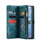 Multi Wallet CaseMe 11-kort Samsung Galaxy S24 Plus - Blå
