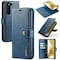 Mobil lommebok DG-Ming 2i1 Samsung Galaxy S24 Plus - Blå