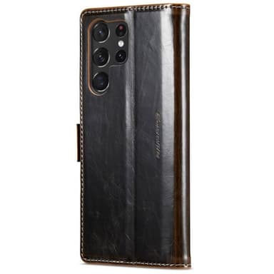 CaseMe Lommebok 2-kort Samsung Galaxy S24 Ultra - Brun