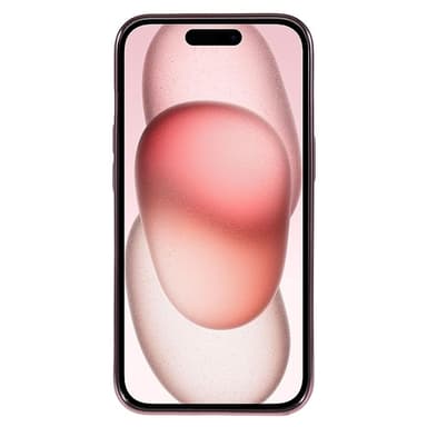 Til iPhone 15 TPU-deksel Elektrobelagt Rynket - Rosa