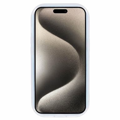 Til iPhone 15 Pro Max Deksel TPU 3D-effekt Hjerteform