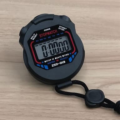 Timer Stoppeklokke LCD-skjerm Svømmeløping Sport Digital Timer