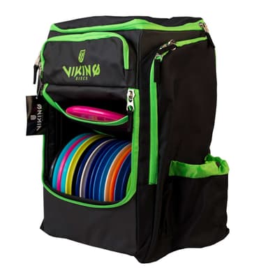 Viking Discs Tour Bag frisbeegolf sekk - Svart/kalk