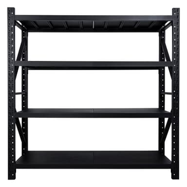 Fornorth Lagerreol 800kg, 200x60x200cm, Svart