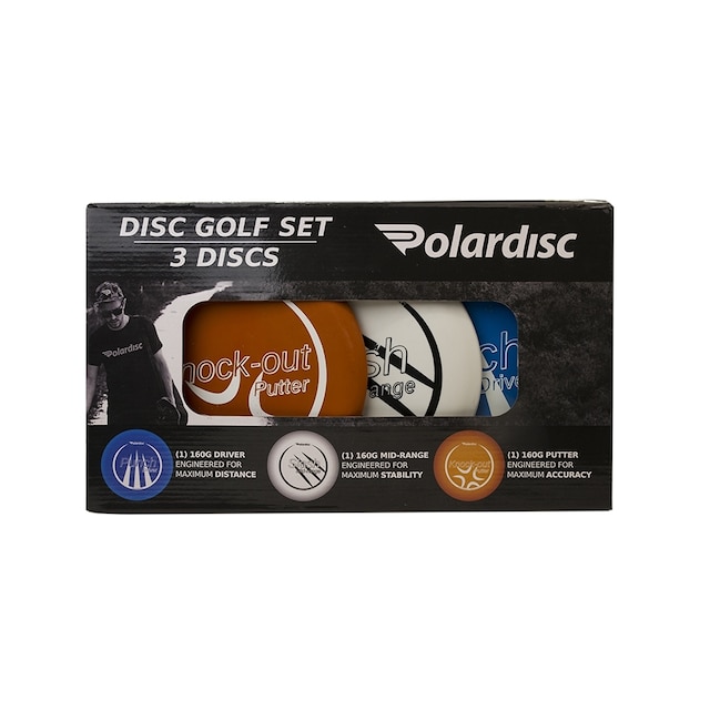 Polardisc Disc Golf Set - 3 Discs
