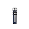 Silikonklokkerem for Garmin Forerunner 245 Huawei/Huami Hvit+blå 20 mm
