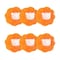 Hårfjerningsball for vaskemaskin 6 stk Oransje
