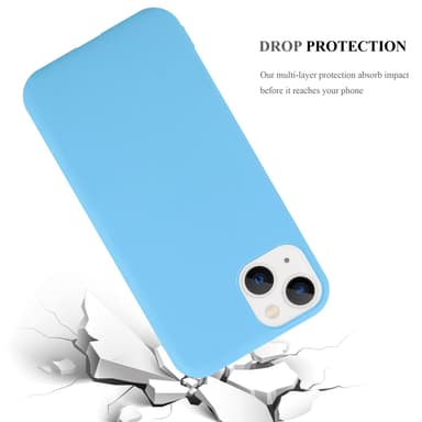 Deksel iPhone 14 Silikon cover (blå)
