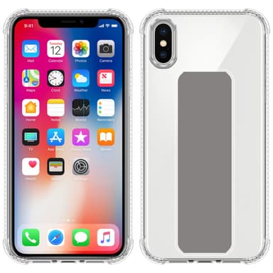 iPhone X / XS Deksel Case Cover (grå)