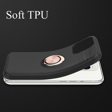 iPhone 14 PRO MAX silikondeksel cover (svart)