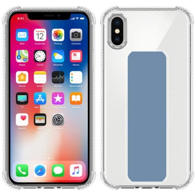 iPhone X / XS Deksel Case Cover (blå)