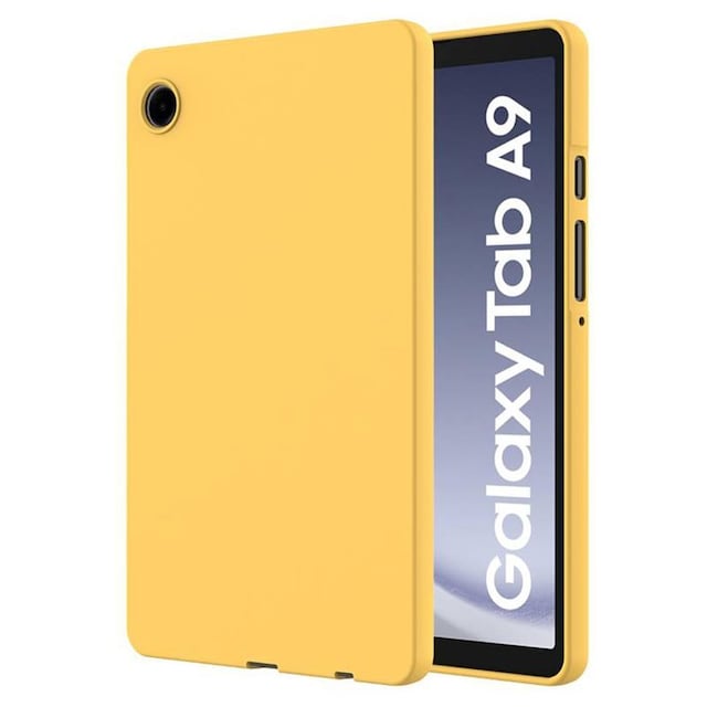Liquid silikondeksel Samsung Galaxy Tab A9 - Gul