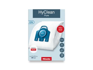 Miele GN HyClean Pure støvsugerposer 12281680 (4-pakning)