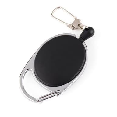 Nøkkelring med jojo-funksjon og uttrekkbar streng 72 cm 2-pakning