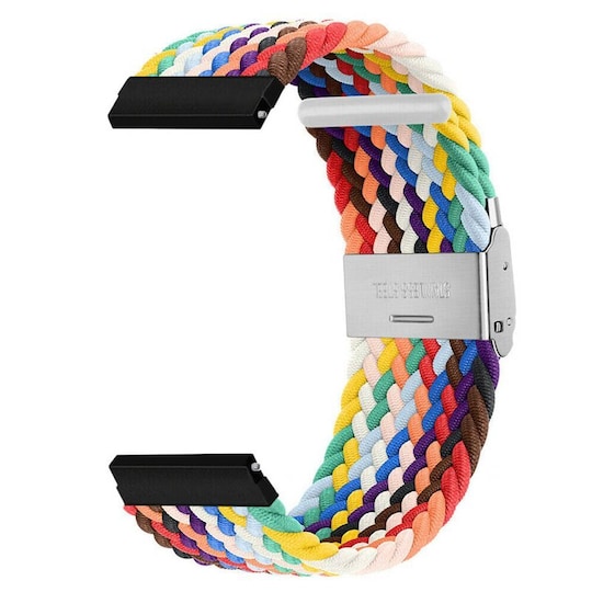 Flettet klokkereim Huawei Watch GT2 (42mm) - pride edition