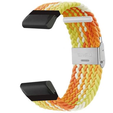 Flettet klokkereim Garmin Descent Mk3i (51mm) - Gradient orange
