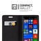 Nokia Lumia 830 lommebokdeksel case (brun)