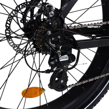 Swoop Elektrisk El-Fatbike Angriper, 26