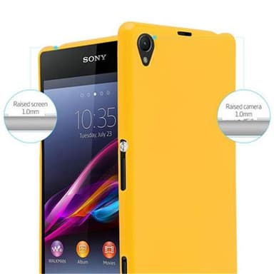 Sony Xperia Z1 Deksel Case Cover (gul)
