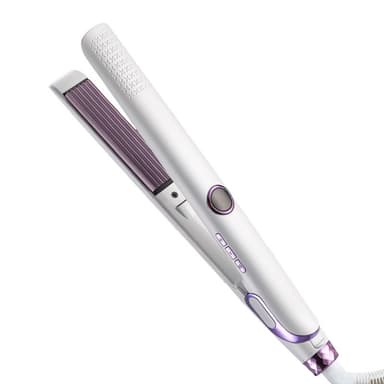Hair Crimper, Volumizing Crimper Hair Iron Hvit
