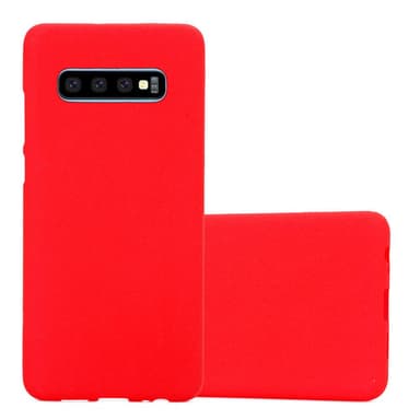 Samsung Galaxy S10 PLUS silikondeksel case (rød)