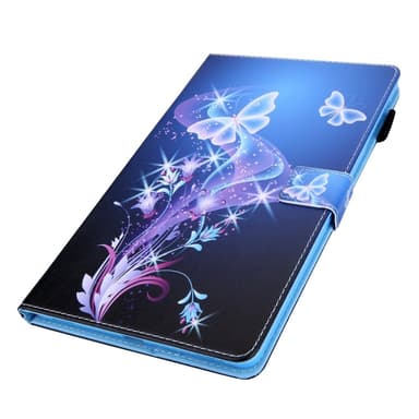 Samsung Galaxy Tab A9 Sammenleggbart Veske Kortholder - Dream Butterfly