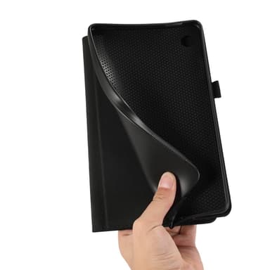 Samsung Galaxy Tab A9 Sammenleggbart deksel kortholder Stofftekstur
