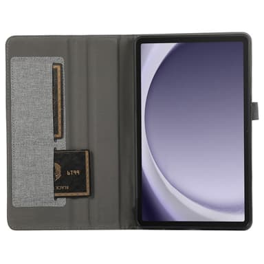 Samsung Galaxy Tab A9 Sammenleggbart deksel kortholder Stofftekstur