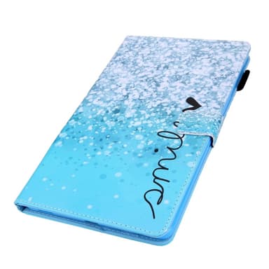 Samsung Galaxy Tab A9 Sammenleggbart Veske Kortholder - Boble