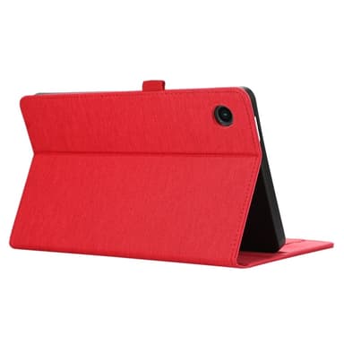 Samsung Galaxy Tab A9+ Sammenleggbar veske kortholder Stofftekstur