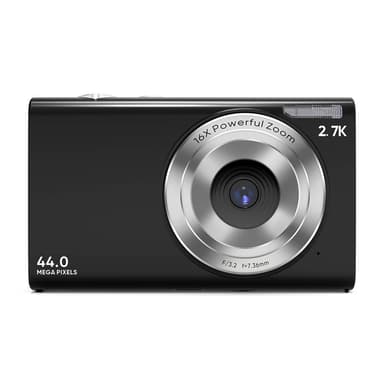 Digitalkamera 2,7K / 44MP / 16x zoom, sort