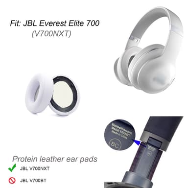 Øreputer til JBL V700NXT 1 par Hvit