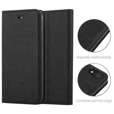 iPhone XR lommebokdeksel case (svart)