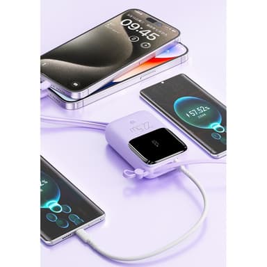 10000mAh rask bærbar powerbank Super hurtiglading USB-C 22.5W