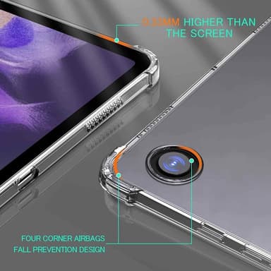 Samsung Galaxy Tab A9+ TPU Deksel - Gjennomsiktig