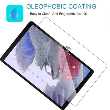 2stk herdet glass skjermbeskyttere til Samsung Galaxy Tab A9