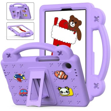 Til Samsung Galaxy Tab A9 EVA Foam Stativdeksel - Lilla