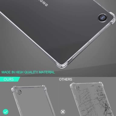 Samsung Galaxy Tab A9 TPU Deksel - Gjennomsiktig