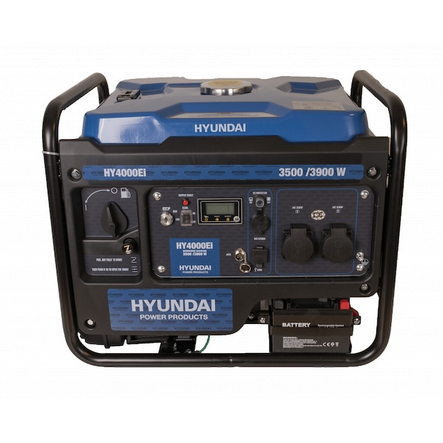HYUNDAI HY4000Ei Inverter Aggregat 3900W - Fjernkontroll og ATS