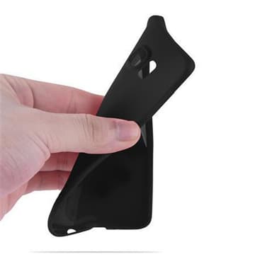 Samsung Galaxy S6 EDGE PLUS silikondeksel cover (svart)