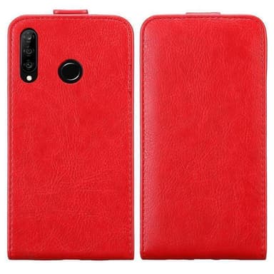 Huawei P30 LITE deksel flip cover (rød)