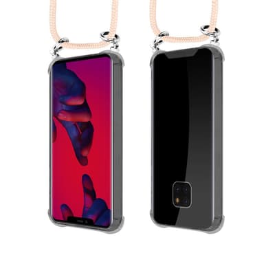 Huawei MATE 20 PRO Deksel med Halskjede (rosa)