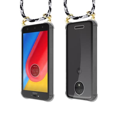 Motorola MOTO C PLUS Deksel med Halskjede (grå)