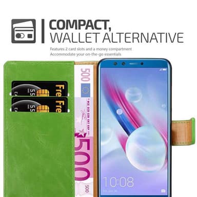 Honor 9 LITE lommebokdeksel etui (grønn)