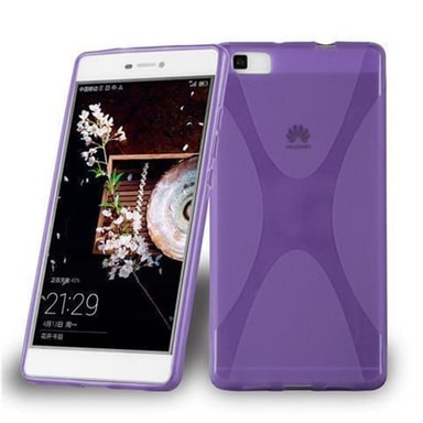 Cadorabo - Custodia Compatibile Con Huawei P8 Lite 2017 In Ro 4251399333309