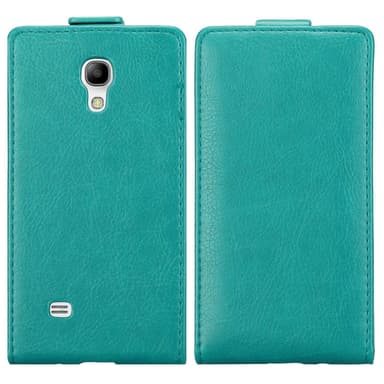 Samsung Galaxy S4 MINI deksel flip cover (turkis)