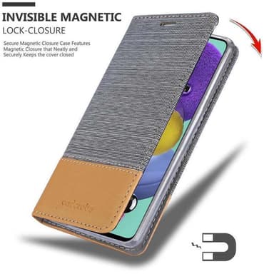 Samsung Galaxy A51 4G / M40s lommebokdeksel etui (grå)